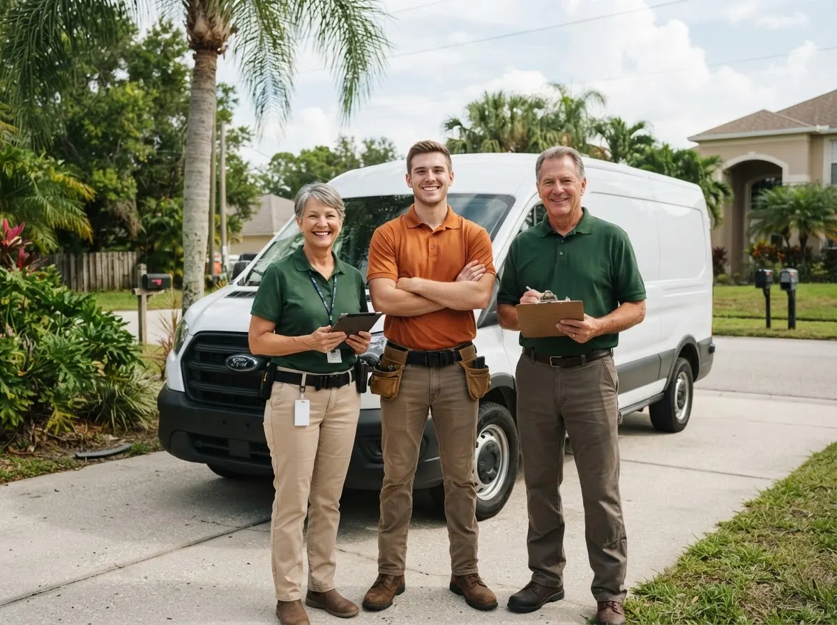 TrustedTrail Exterminators pest control sevice team in Bradenton, FL